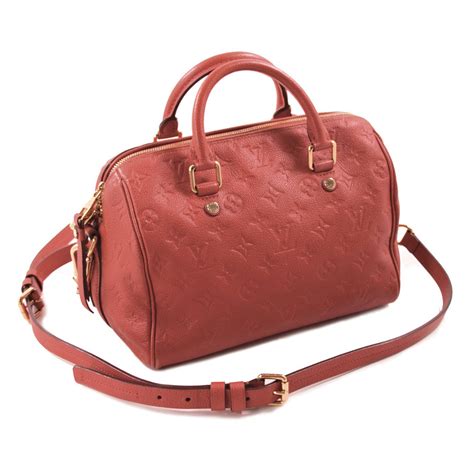 lv speedy empreinte leather|Speedy Bandoulière 25 Monogram Empreinte Leather .